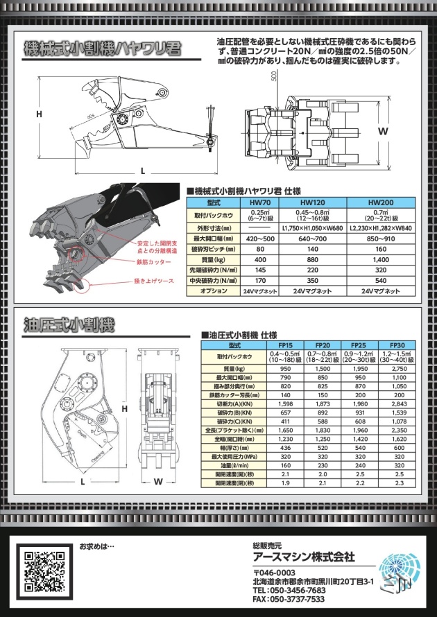 ハヤワリ君earthmachine